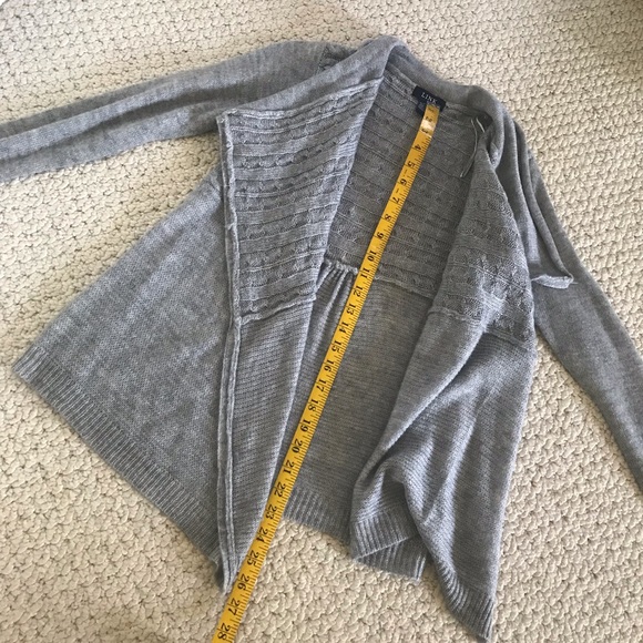 LINK Open Front Wrap Sweater Cardigan - Picture 9 of 11